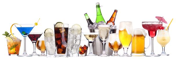 Alcoholic cocktail set - Фото, изображение