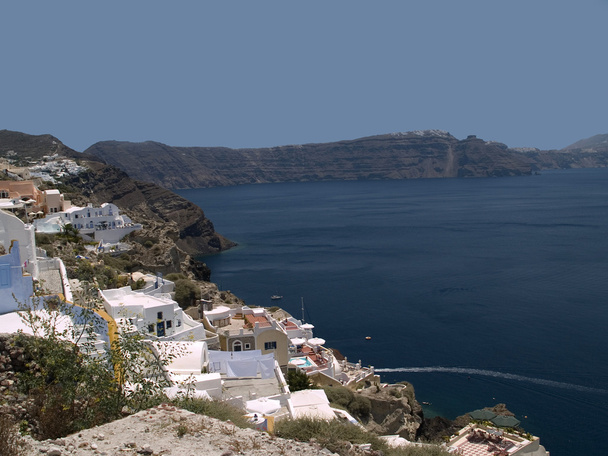 Oia beautiful city in Santorini - Photo, Image