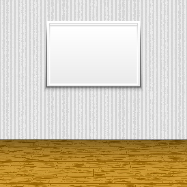 Рамка на стене
 - Вектор,изображение
