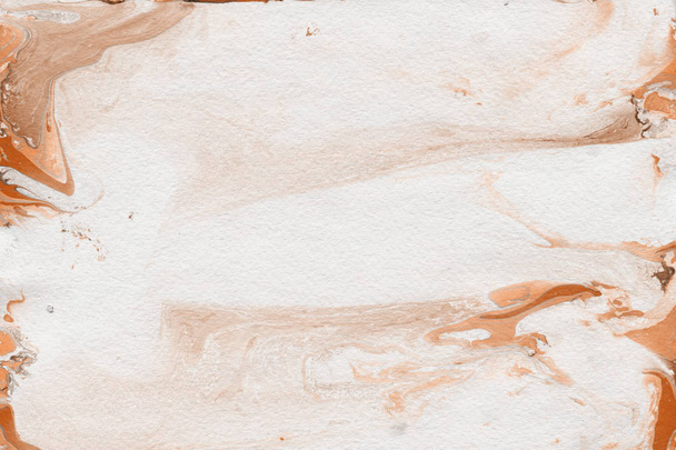 Orange Marble background with paint splashes texture - Zdjęcie, obraz