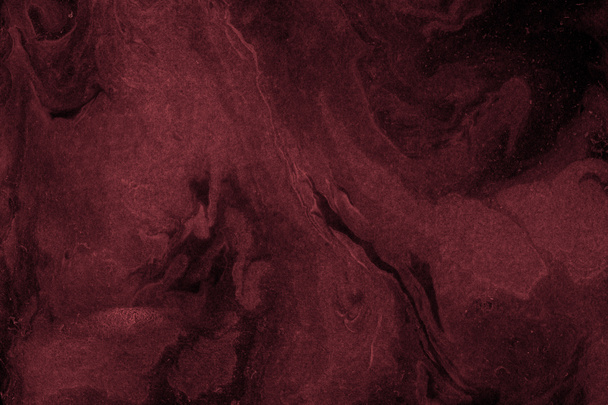 red Marble background with paint splashes texture - Photo, Image