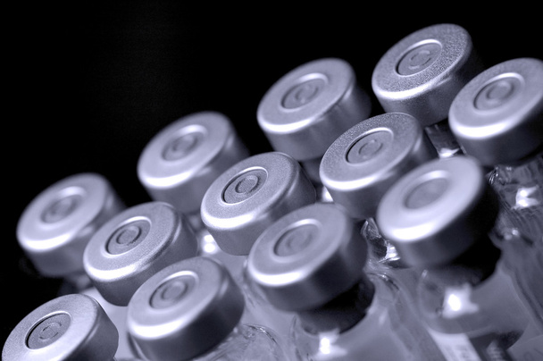 Butelki szczepionki - Zdjęcie, obraz