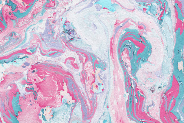 Meerkleurige achtergrond met verf spatten textuur - Foto, afbeelding