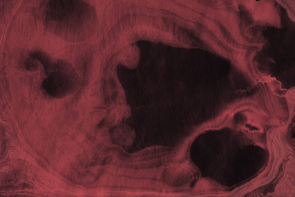 Boya desenli kırmızı mermer arkaplan - Fotoğraf, Görsel