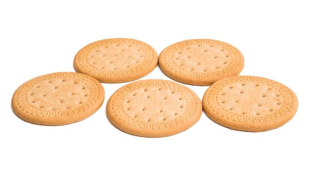 Biscuits isolés sur fond blanc
 - Photo, image