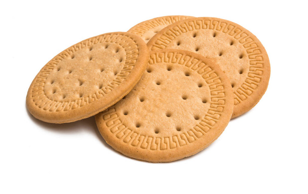 sušenky izolovaných na bílém pozadí - Fotografie, Obrázek