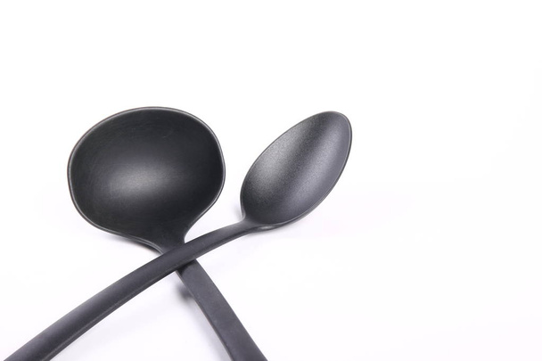 Spoons isolated on white background - Photo, image