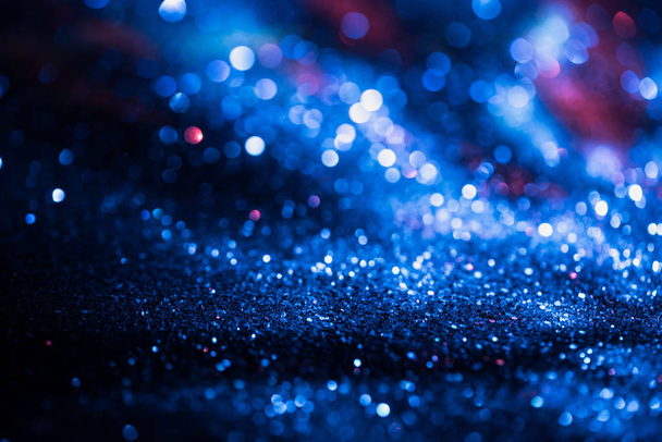 bokeh glitter Colorfull Blurred abstract background for birthday, anniversary, wedding, new year eve or Christmas. - Φωτογραφία, εικόνα