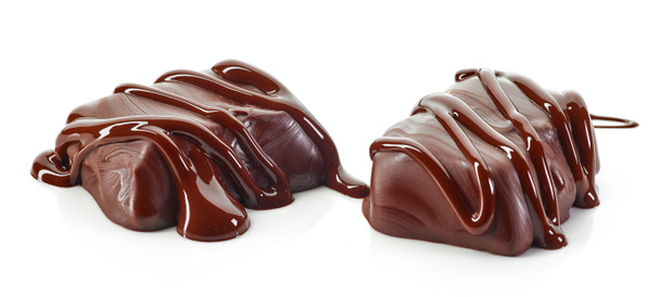 цукерки з розтопленим шоколадом
  - Фото, зображення