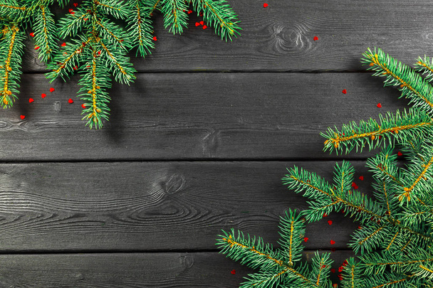 Christmas tree background, card - Photo, image