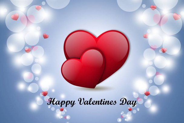 red love heart, valentines day concept - Foto, immagini