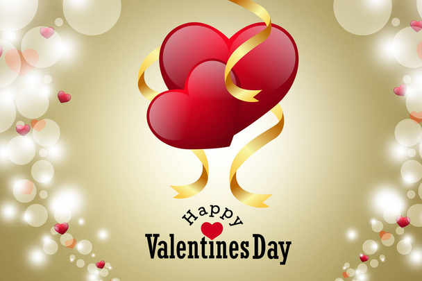 red love heart, valentines day concept - Foto, Bild