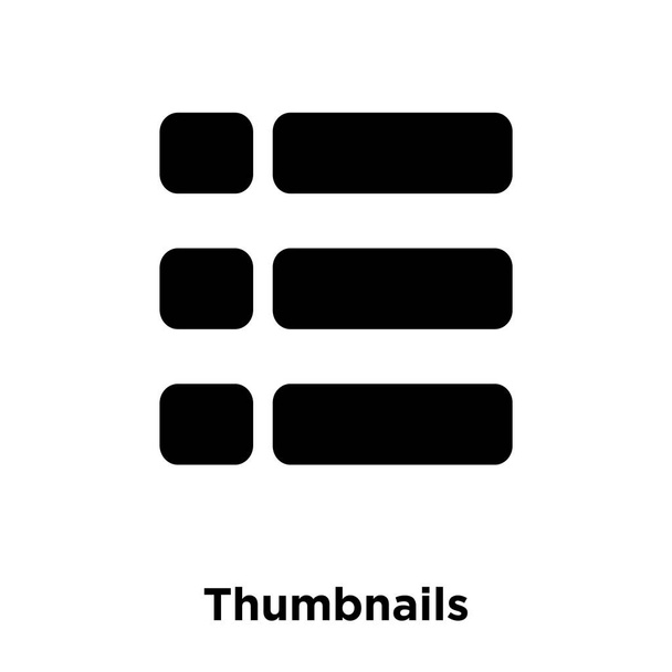 vignettes icône vecteur isolé sur fond blanc, concept de logo de vignettes signe sur fond transparent, rempli de symbole noir
 - Vecteur, image
