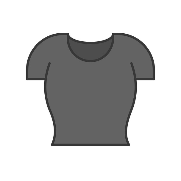 Иконка женской одежды и аксессуаров
  - Вектор,изображение