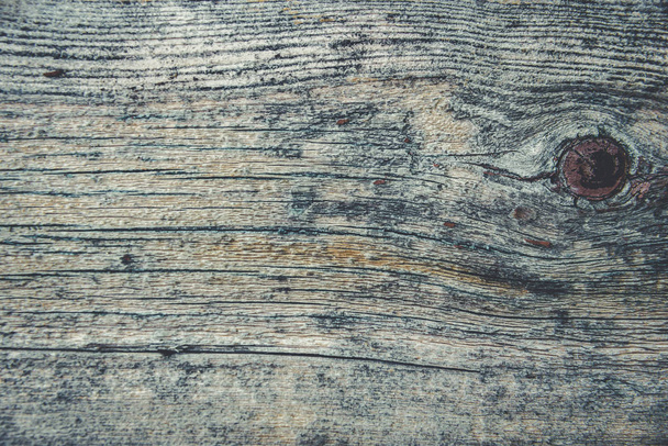 old rustic wood with mold or fungal on top background texture - Photo, image