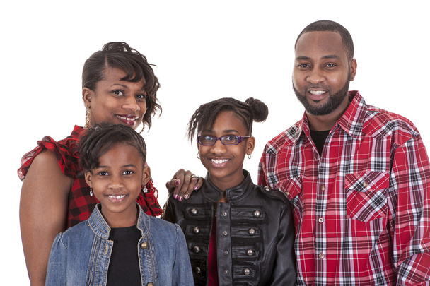 African American family - Фото, изображение