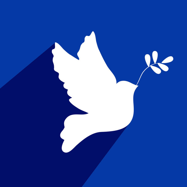 illustration of elements of World Peace Day Background - Wektor, obraz