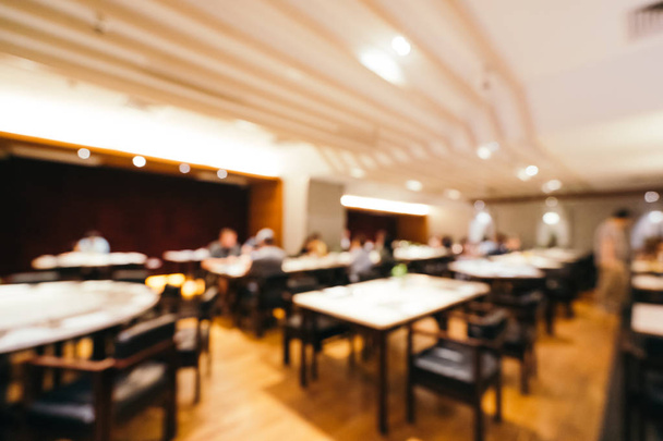 Abstrakti hämärtää ja defocused aamiainen buffet hotellin ravintolassa ja kahvilassa kahvila sisustus tausta
 - Valokuva, kuva