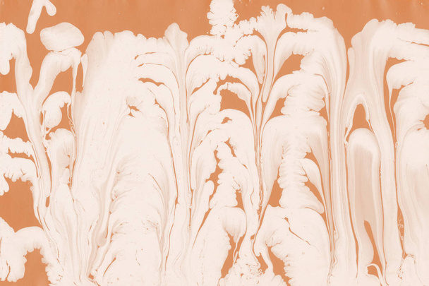 imagen de marco completo de fondo de pintura abstracta naranja
 - Foto, Imagen
