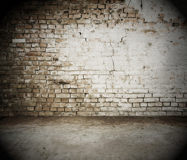 brick wall, vintage background - Photo, Image