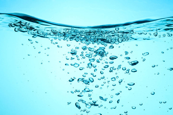 agua dulce con burbujas textura fondo
 - Foto, Imagen