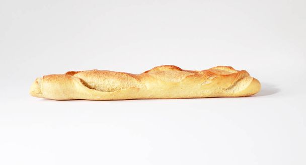 Ψωμί ψημένο απομονωμένη λευκό φόντο - Φωτογραφία, εικόνα