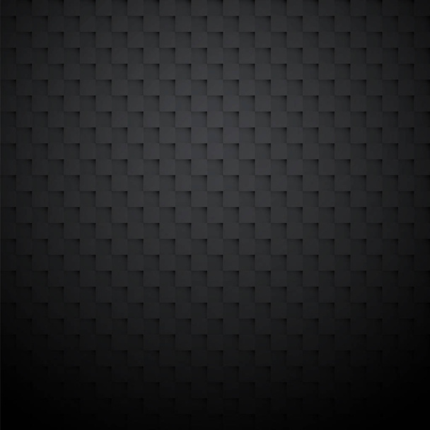 Zwarte geometrische geruite structuurpatroon - Vector, afbeelding