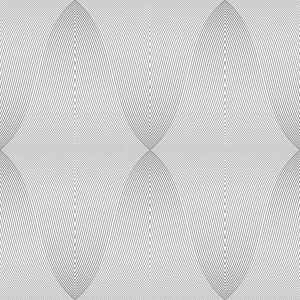 パターン - 歪曲線 - ベクター画像