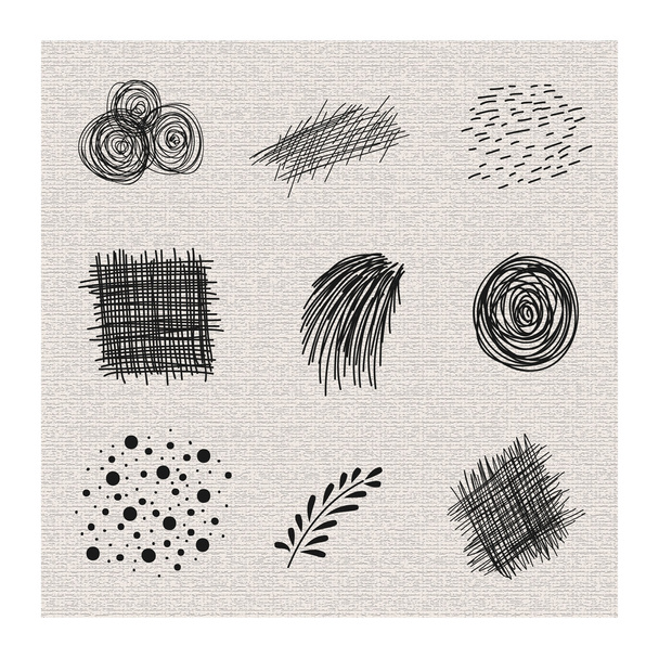 Vector grunge brushes. Eps 10 - Vector, Image