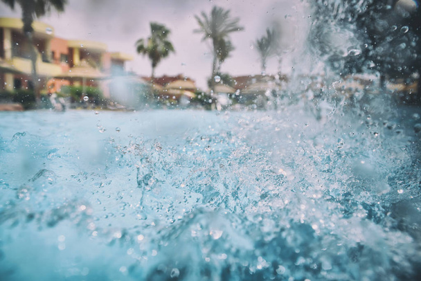 Вода в бассейне - Фото, изображение