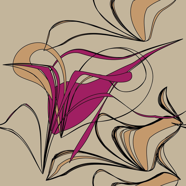 Patrón abstracto sin costuras - Vector, Imagen