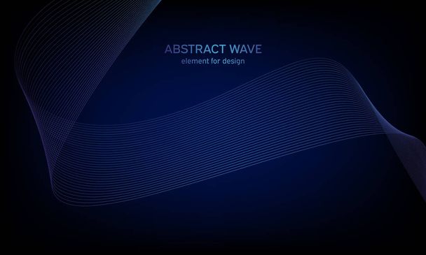 Abstrakti aalto elementti suunnitteluun. Digitaalinen taajuuskorjain. Tyylitelty linja taiteen tausta. Värikäs kiiltävä aalto linjat luotu sekoitus työkalu. Kaareva aaltoileva viiva, sileä raita
 - Vektori, kuva