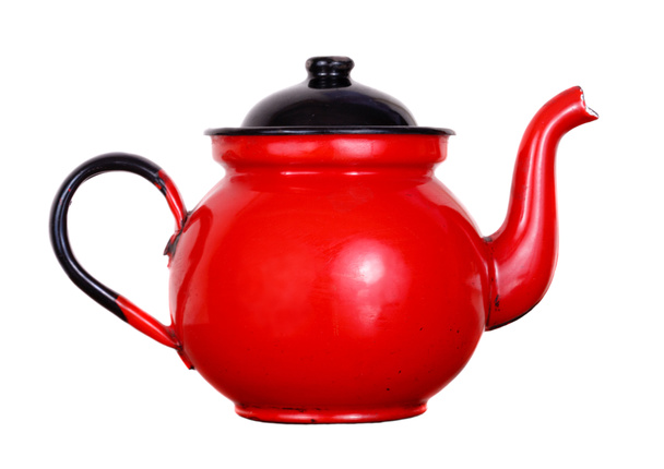 Red pot of tea - Photo, Image