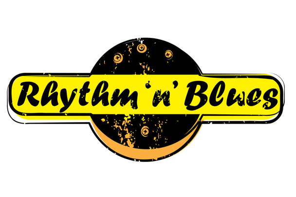 rhythm and blues stamp - Photo, Image