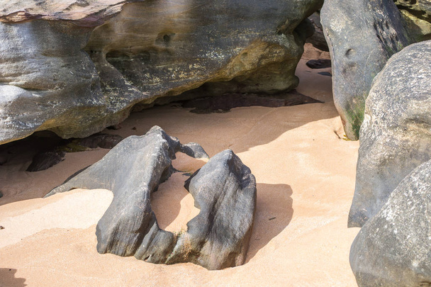 Пісок і камені на Палм-Біч - Фото, зображення