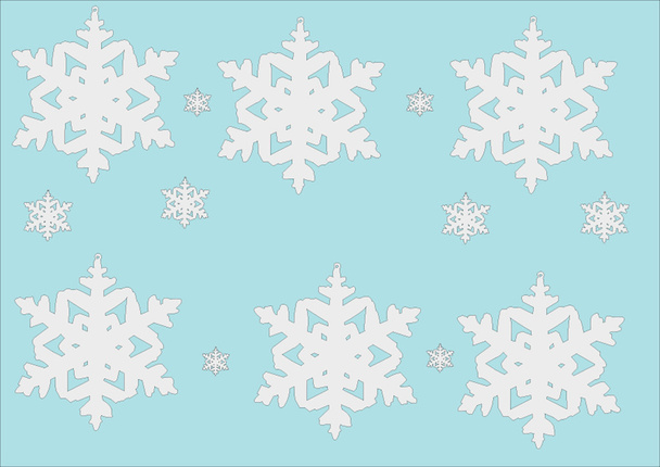 Collection de flocons de neige
 - Vecteur, image
