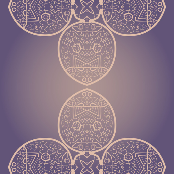 Mandala oriental motif
 - Vecteur, image