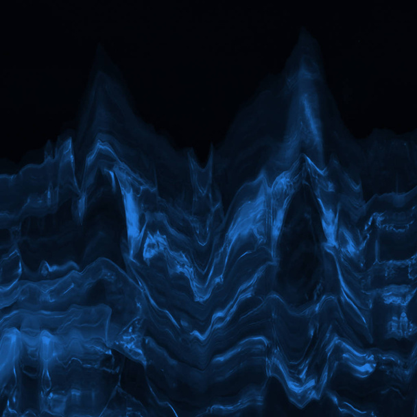 Абстрактний синій цифровий екран глюк текстури ефекту
.  - Фото, зображення