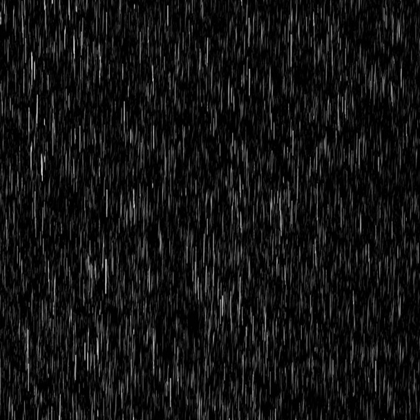 abstrakte Tapete mit fallendem Regen auf schwarzem Hintergrund - Foto, Bild