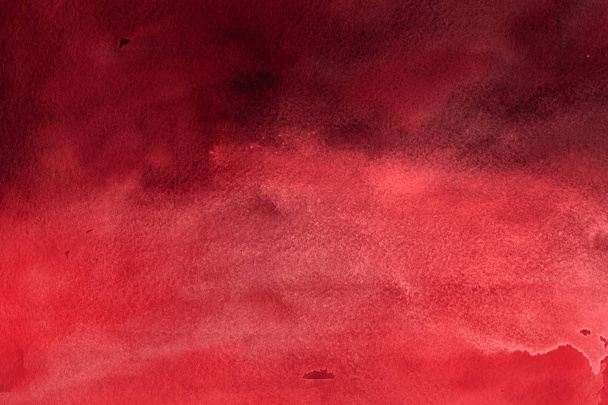 czerwone tło z akwarela tekstury - Zdjęcie, obraz