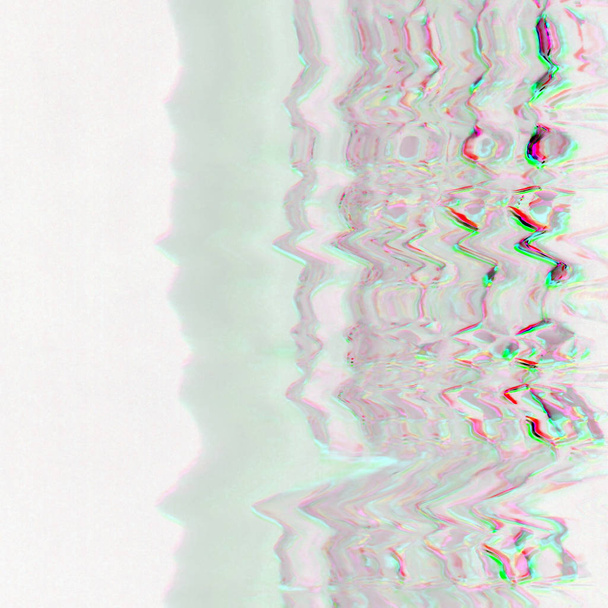Abstrakcja cyfrowy ekran glitch efekt tekstury.  - Zdjęcie, obraz