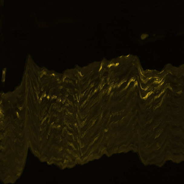 Textura abstracta del efecto de fallo de pantalla digital. amarillo y negro
 - Foto, Imagen