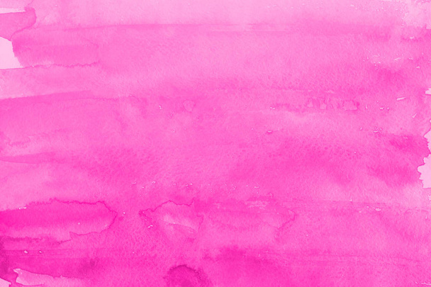 różowy farba akwarela na papierze streszczenie tło - Zdjęcie, obraz