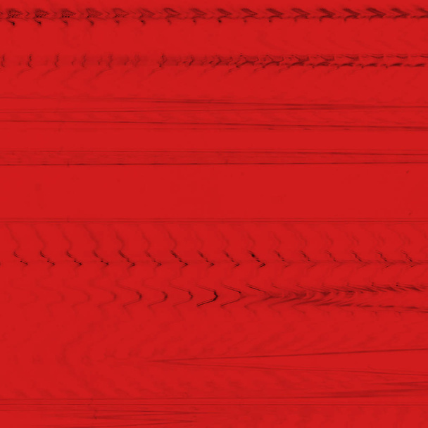 Abstract red  digital screen glitch effect texture. - Photo, Image