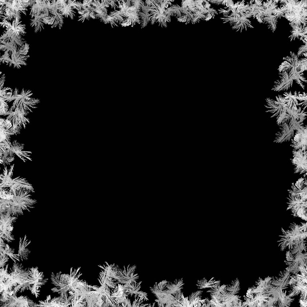 темный абстрактный фон с белой замораживающей текстурой
 - Фото, изображение