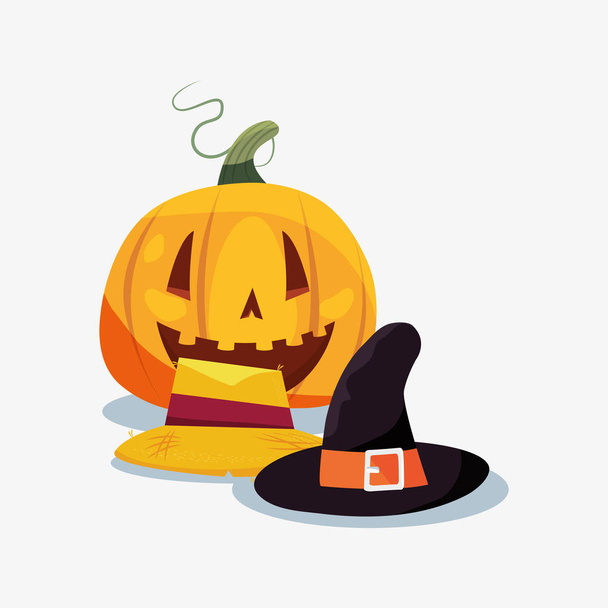 customes lidí Halloween - Vektor, obrázek