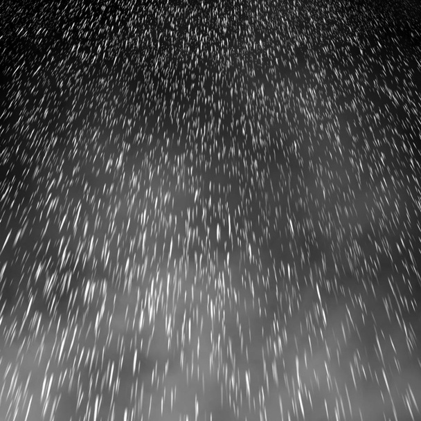 streszczenie tapeta z padającym deszczu na czarnym tle - Zdjęcie, obraz