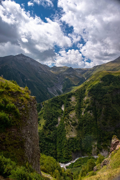 Beautiful mountains of Georgia - Fotoğraf, Görsel