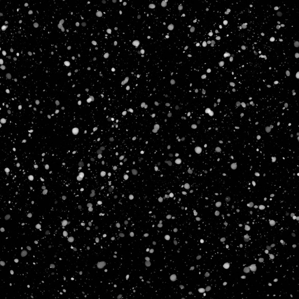 papier peint abstrait avec chute de neige sur fond noir
 - Photo, image