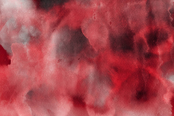 punainen akvarelli maali paperilla abstrakti tausta
 - Valokuva, kuva